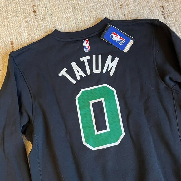 NEW Jordan Nike Boston Celtics Crewneck Sweatshirt Jayson Tatum #0 Hoodie S M - Picture 4 of 4